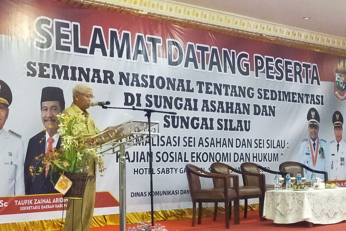 Persoalan sedimentasi di Sungai Asahan dan Sungai Silau diseminarkan secara nasional