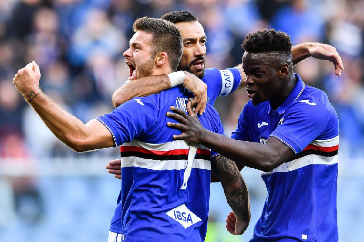 Empat pemain Sampdoria tertular COVID-19 kini negatif