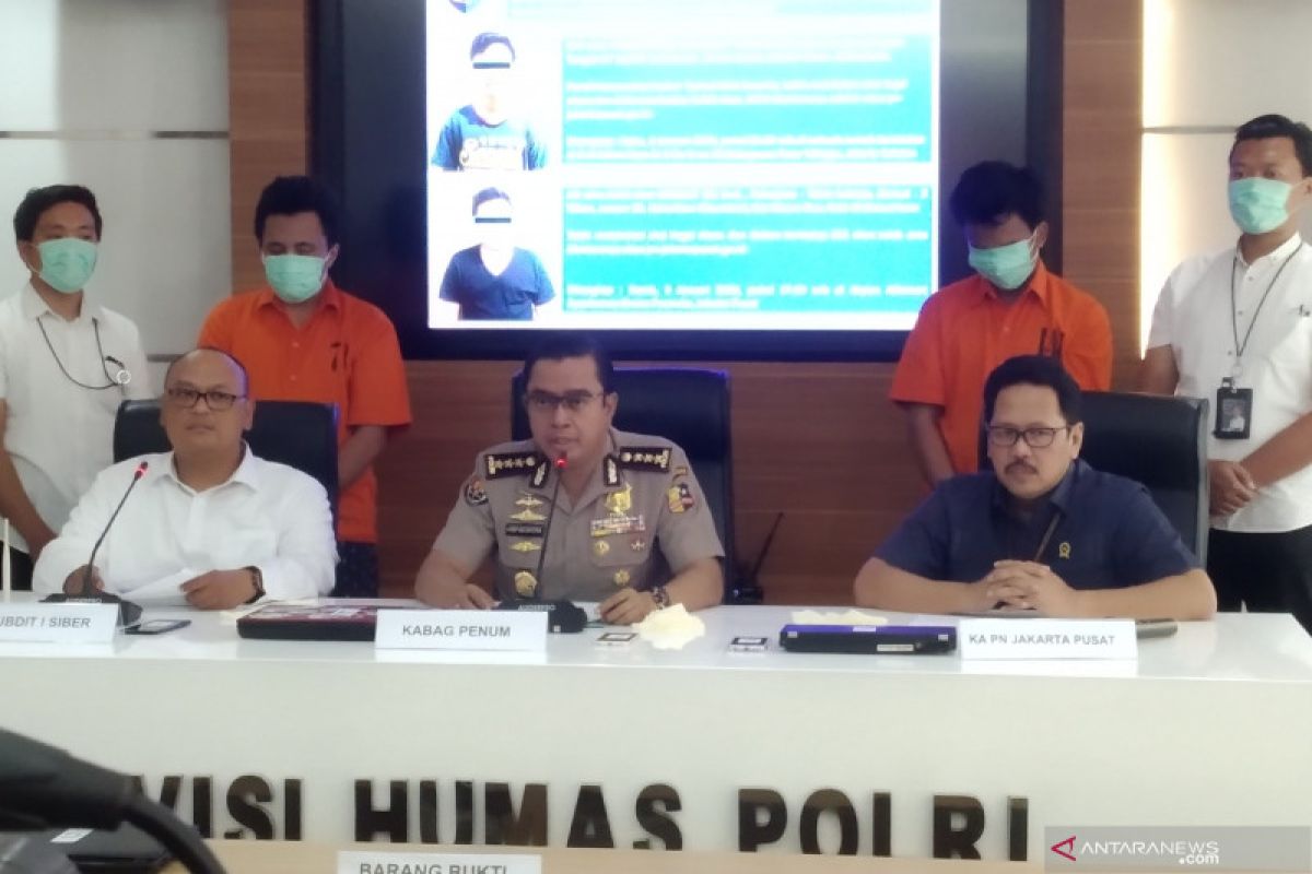 Dua peretas situs PN Jakpus diciduk, ternyata lulusan SD dan SMP