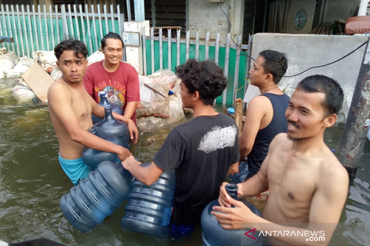 Pemkot Jakut prioritaskan penanganan banjir di Kawasan Teluk Gong