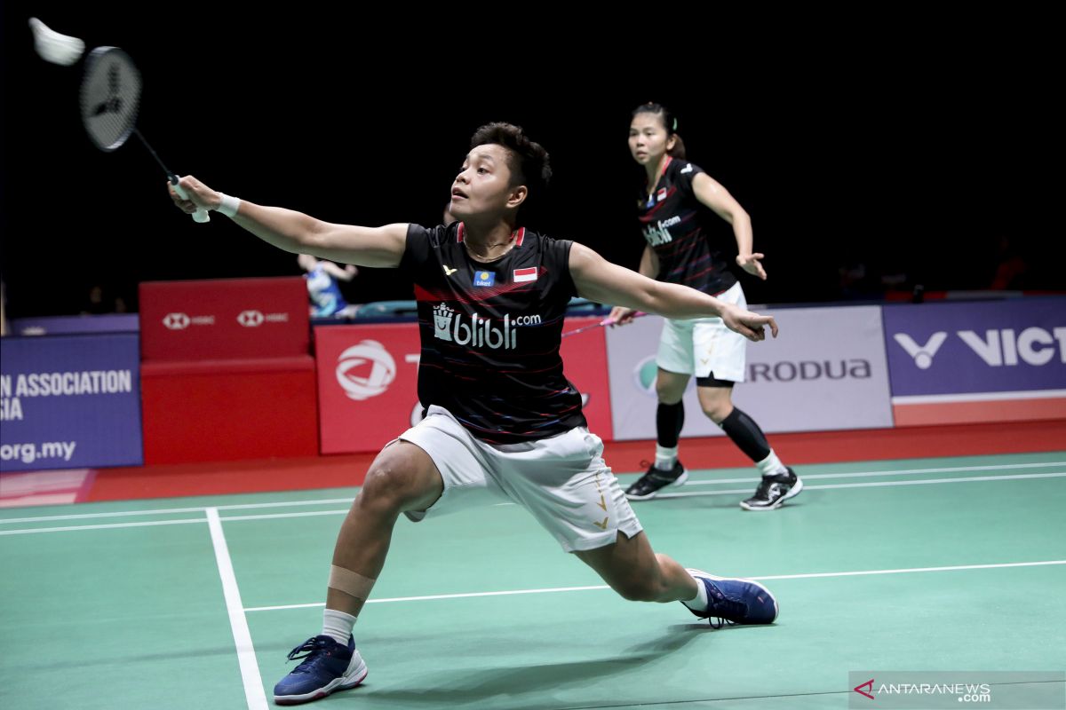 Debut perdana, Owi/Apriyani berhasil kalahkan pasangan Thailand dan masuk babak utama Indonesia Masters 2020