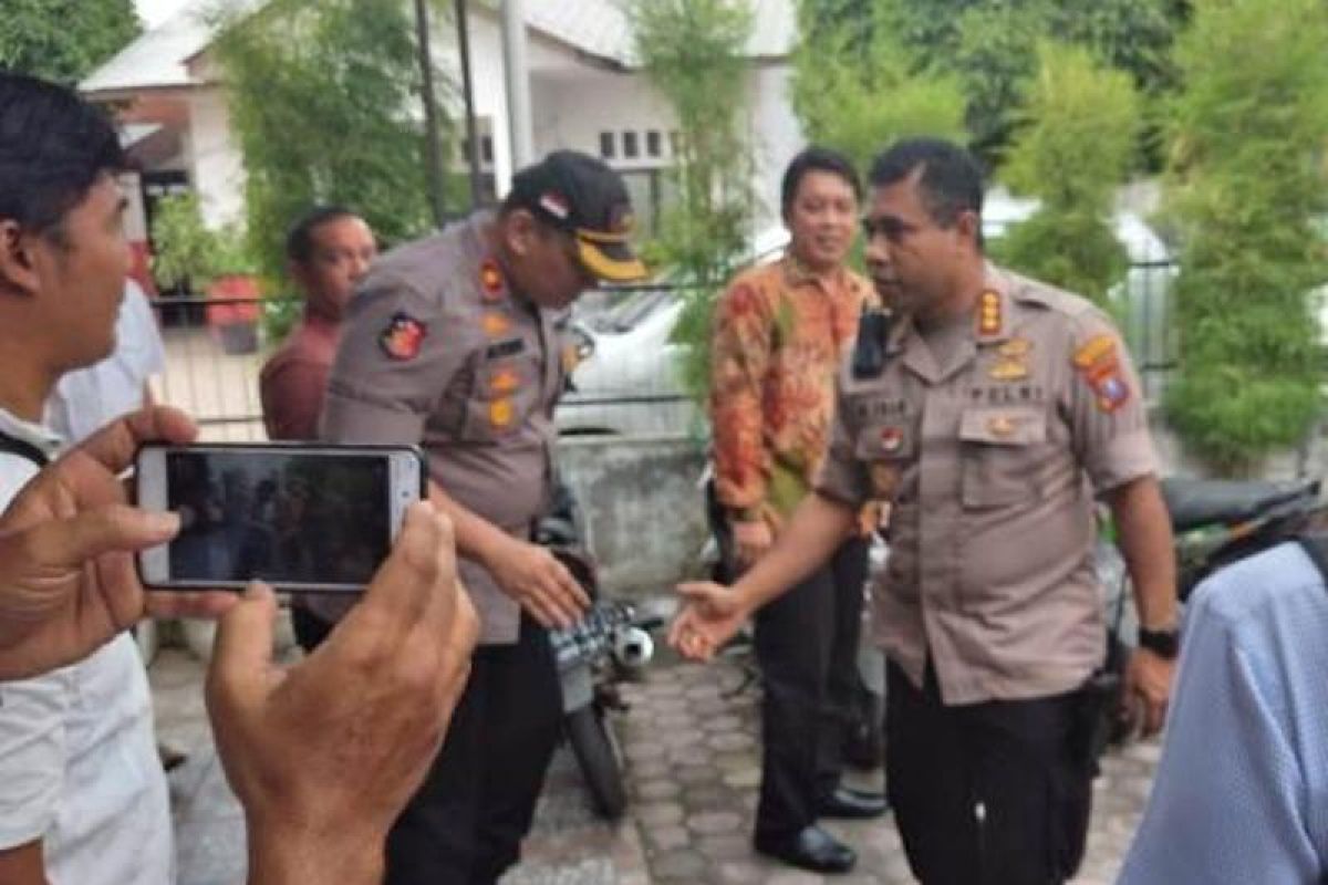 Kapolrestabes perkuat komunikasi  dengan KPU Medan