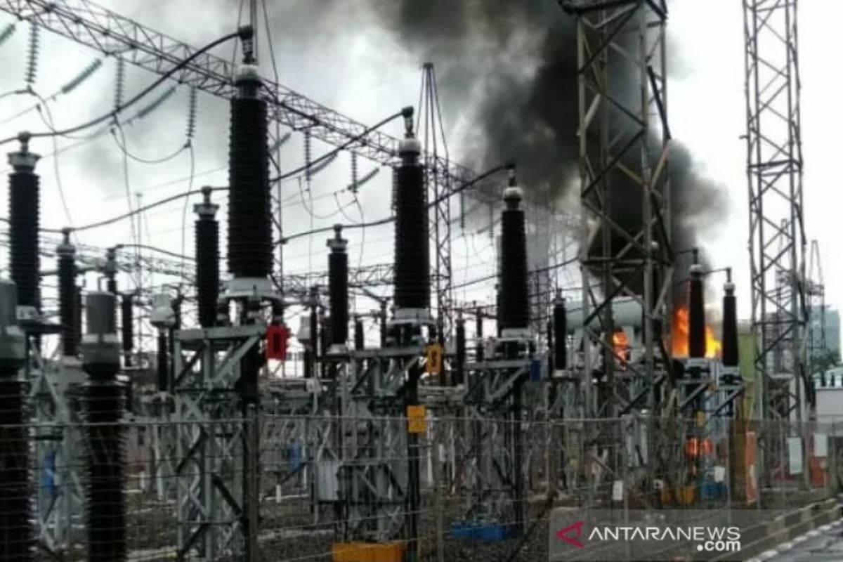 Gardu Induk Gambir terbakar, PLN pastikan layanan kembali normal