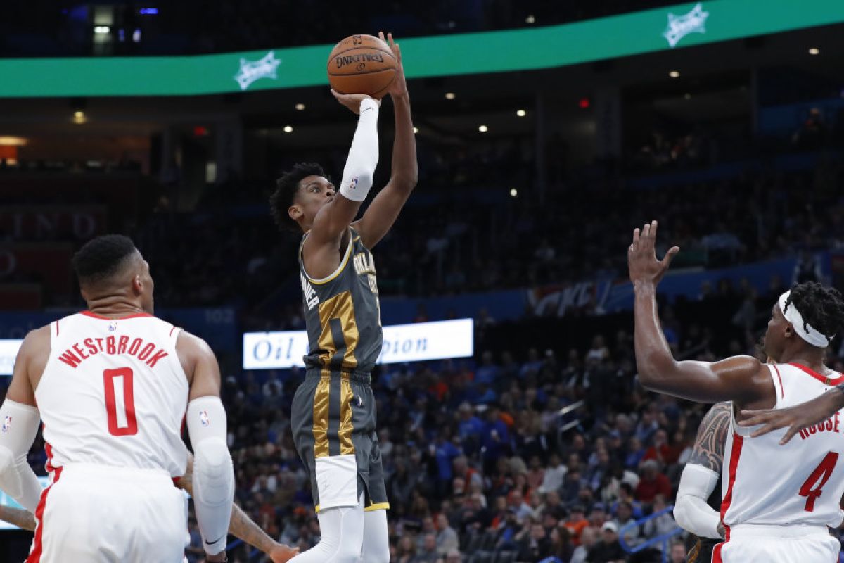 Triple-double bersejarah Gilgeous-Alexander antar Thunder menang