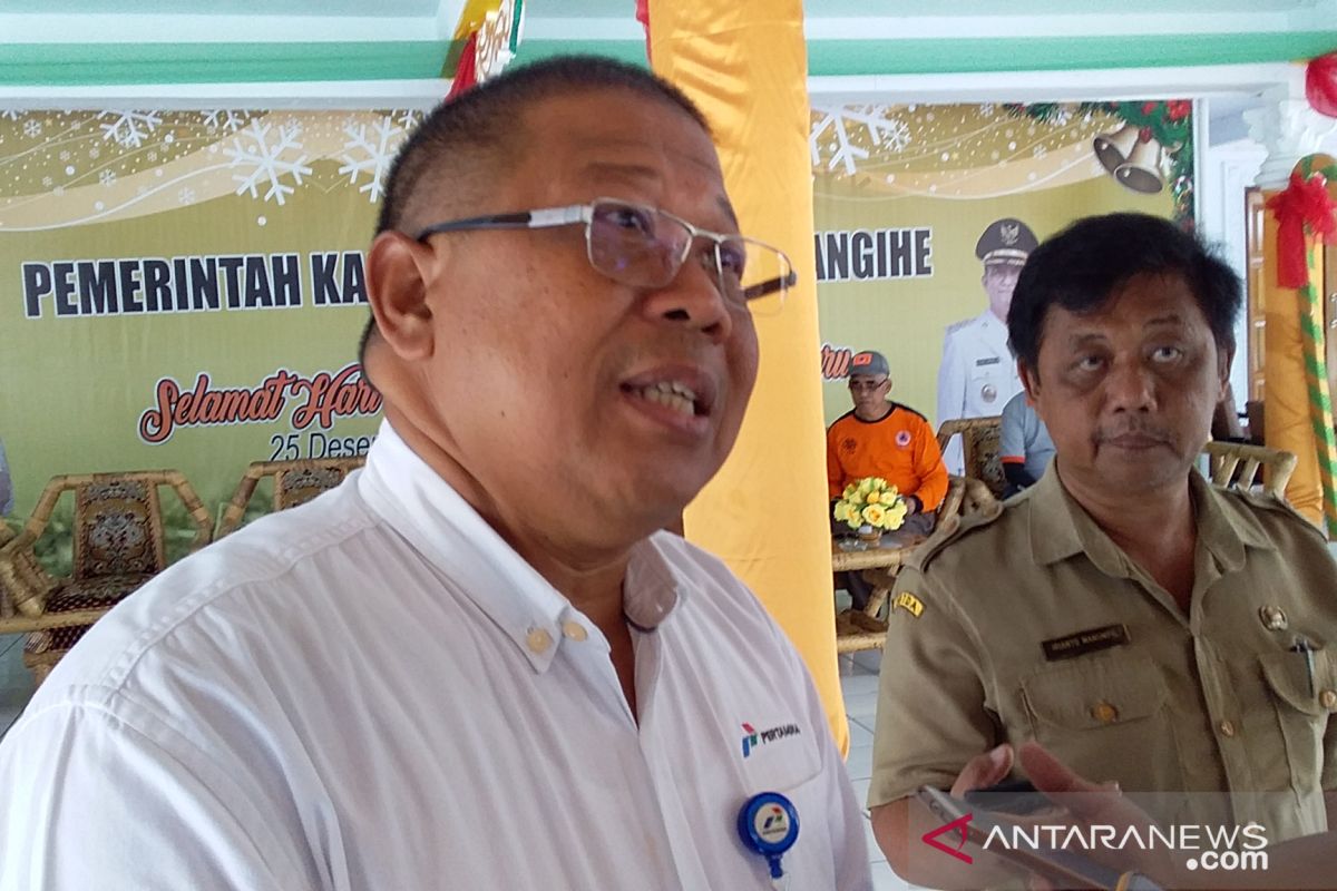 Pertamina kembali serahkan bantuan bagi korban bencana di Sangihe