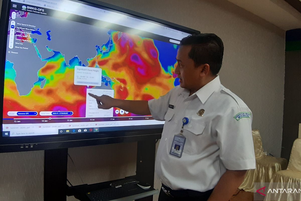 BMKG: cuaca ektrem di Sulawesi sudah berangsur turun