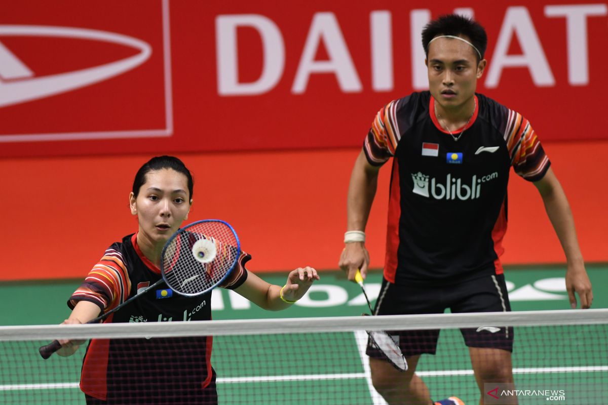 Indonesia Masters 2020, Hafiz/Gloria disingkirkan unggulan pertama