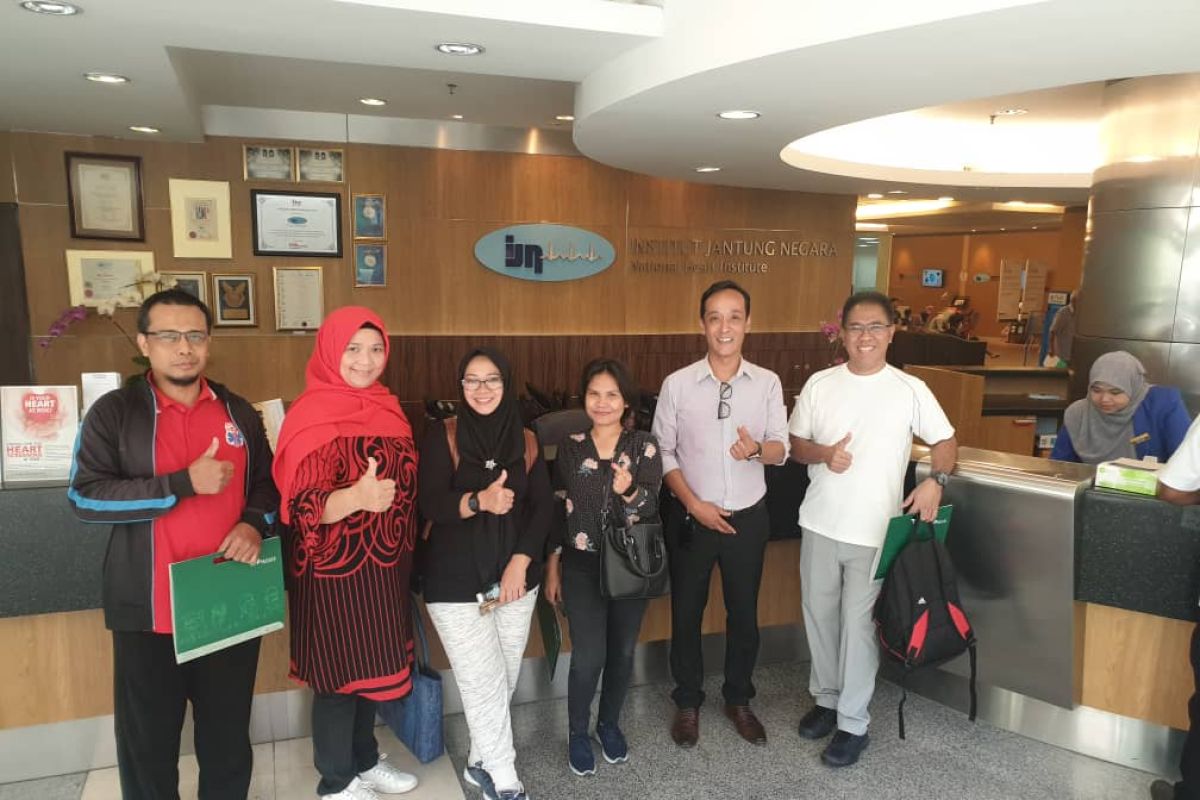 Perusahaan layanan kesehatan Indonesia kunjungi IJN Malaysia