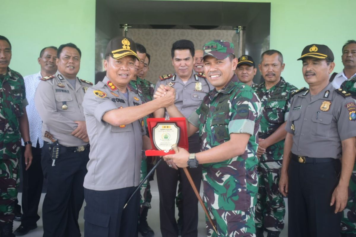 Jalin sinergitas TNI-Polri, Kapolres Sergai kunjungi Kodim 0204/DS