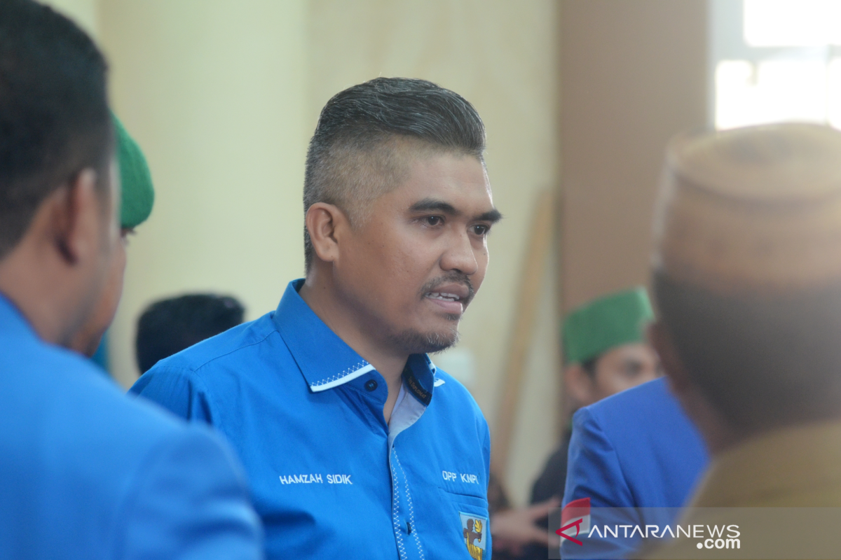 Wakil Ketua DPRD Gorut dorong KNPI kawal penyusunan Raperda Kepemudaan