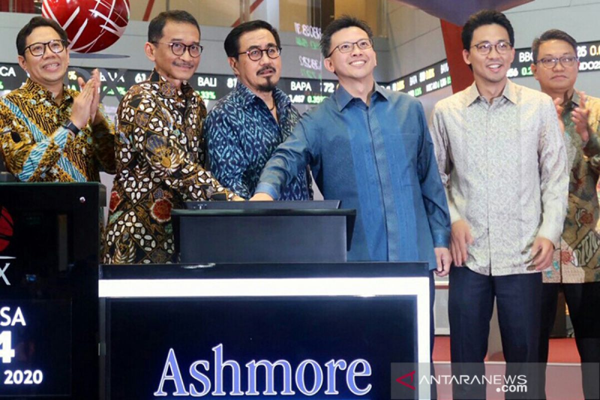 Perusahaan manajer investasi Ashmore resmi melantai di bursa