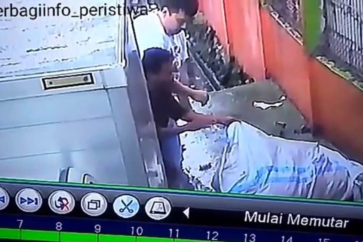 Memalukan, aksi buang sampah sembarangan terekam CCTV