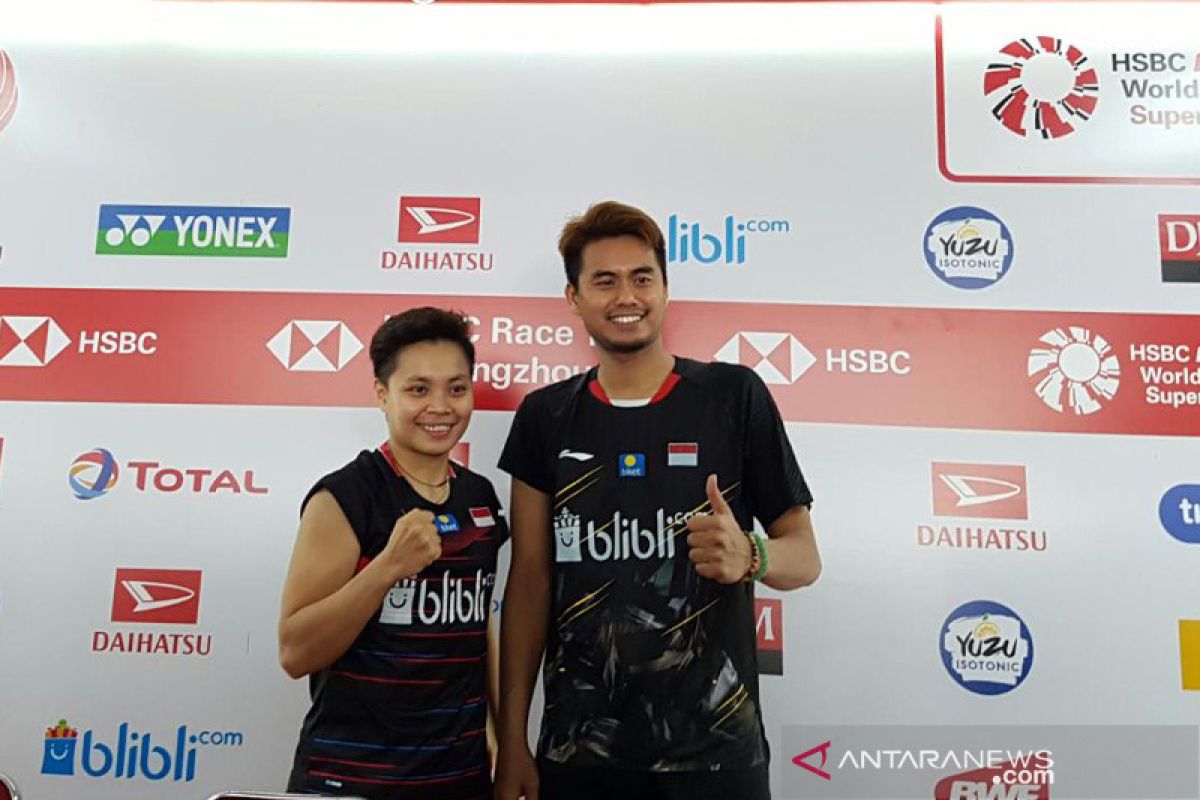 Main bareng di Indonesia Masters, Owi/Apriyani masih penyesuaian