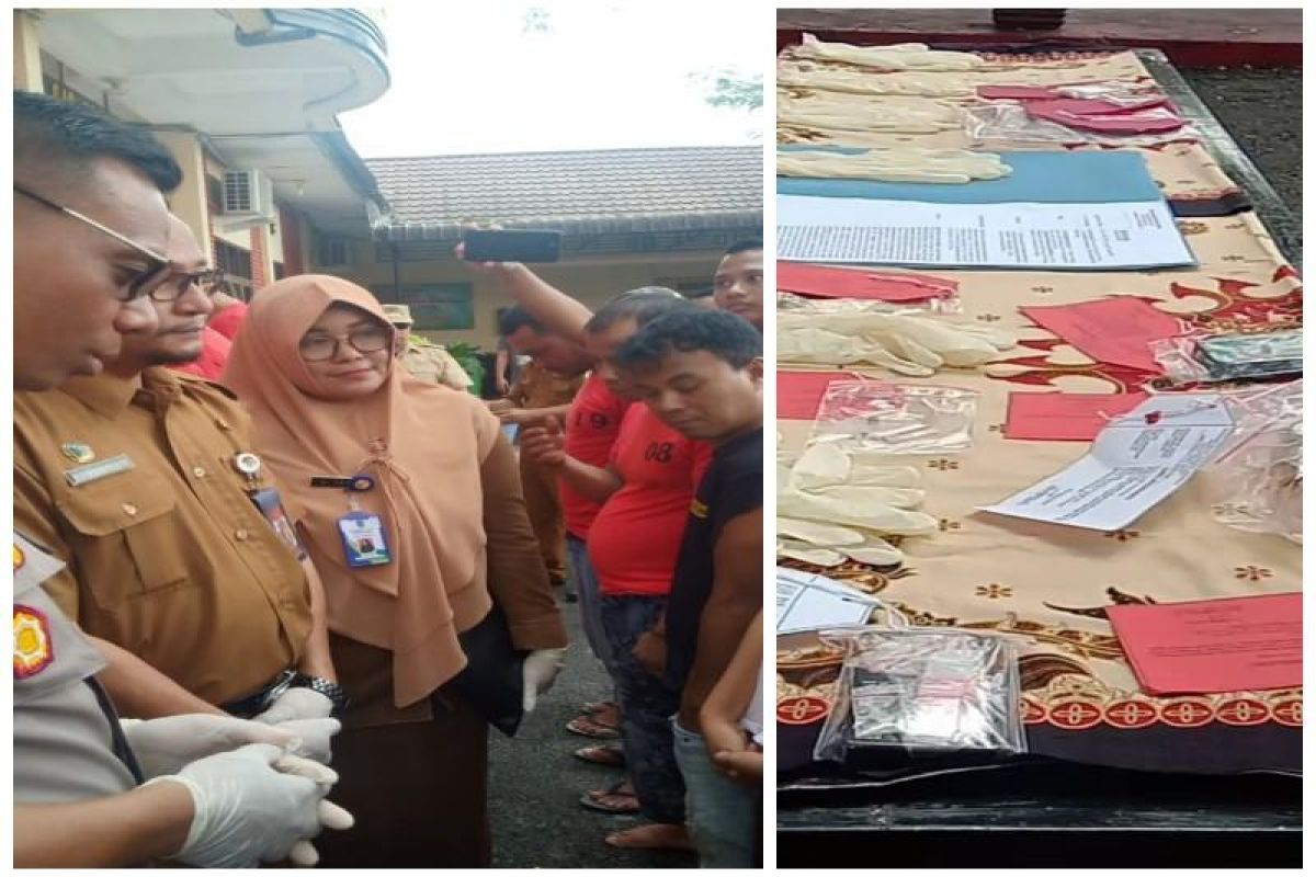 Polres Tebing Tinggi amankan 16 tersangka pengguna sabu-sabu