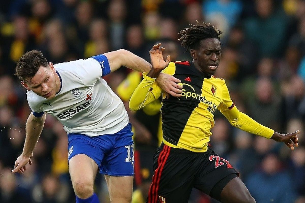 Laga ulang Piala FA Tranmere vs Watford tertunda hujan deras