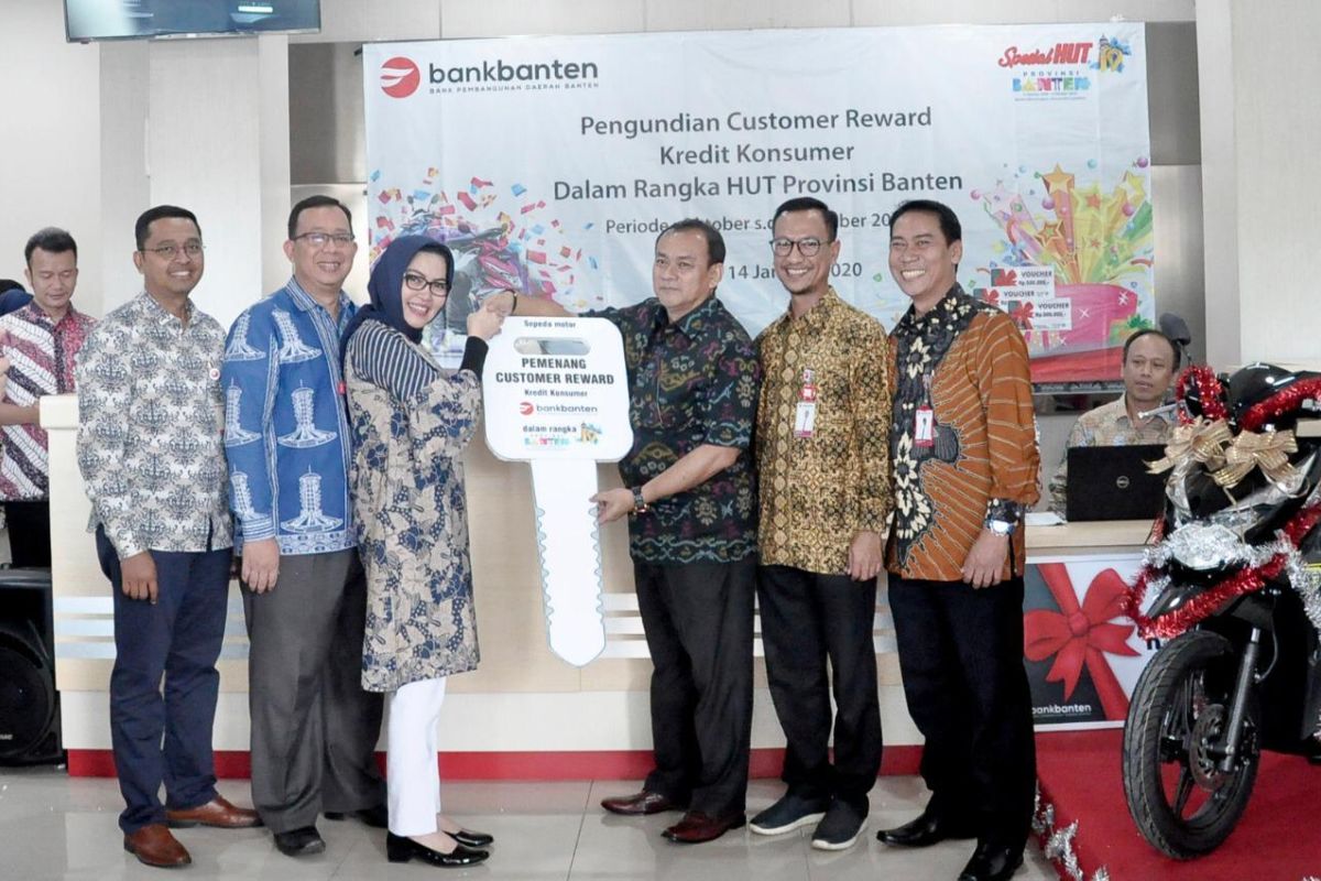 Bank Banten Tarik Undian Nasabah Program Customer Reward Kredit Konsumer