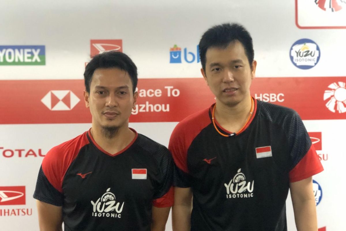 Indonesia Masters: Hendra/Ahsan lolos dari tekanan ganda India