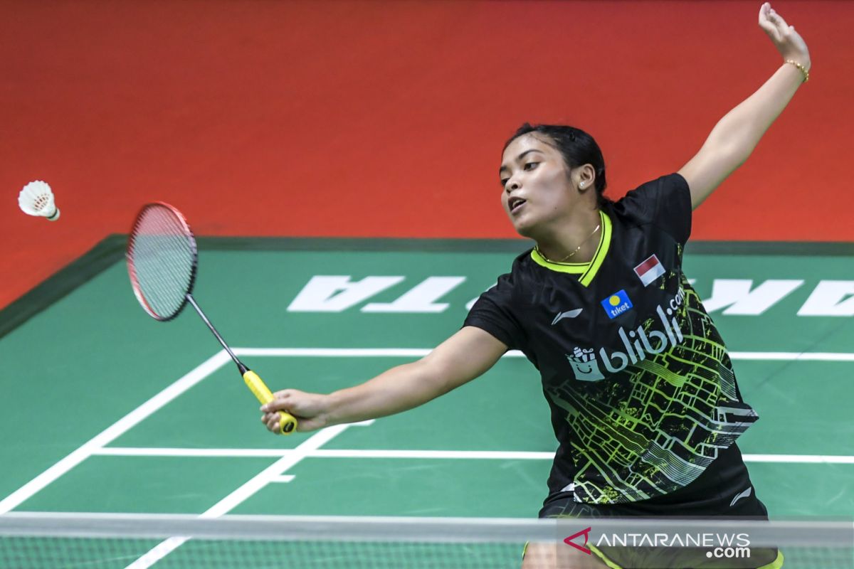 Hanya Gregoria yang tersisa untuk tunggal putri di Thailand Masters 2020