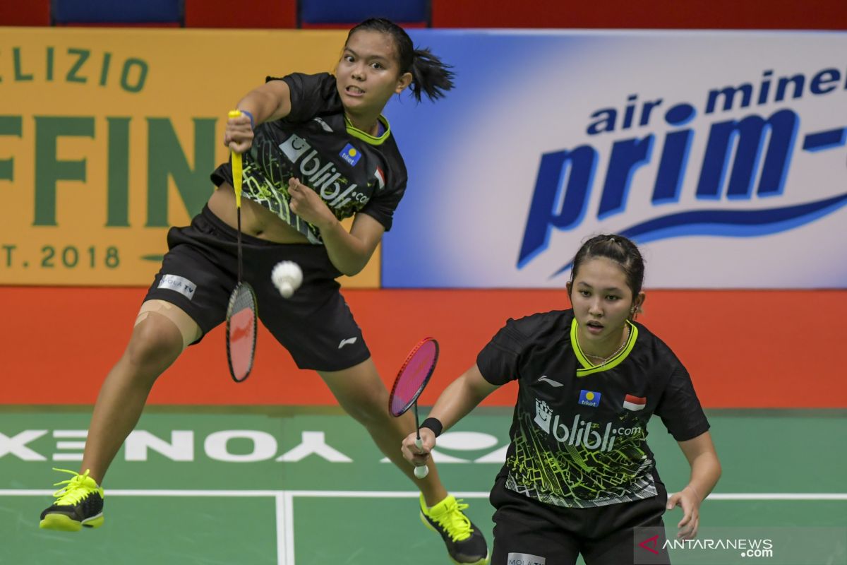 Cedera, Dua ganda putri nasional mundur dari Indonesia Open 2021