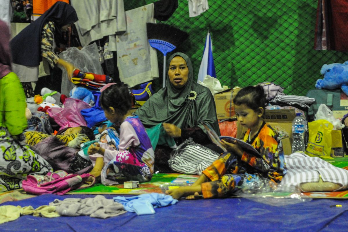 Meski ratusan ha lahan tergerus banjir, belum ada indikasi rawan pangan di Lebak