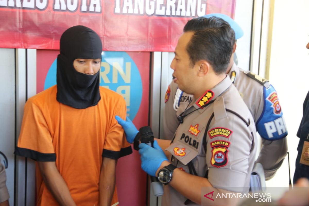 Polresta Tangerang bekuk mahasiswa perampok taksi daring