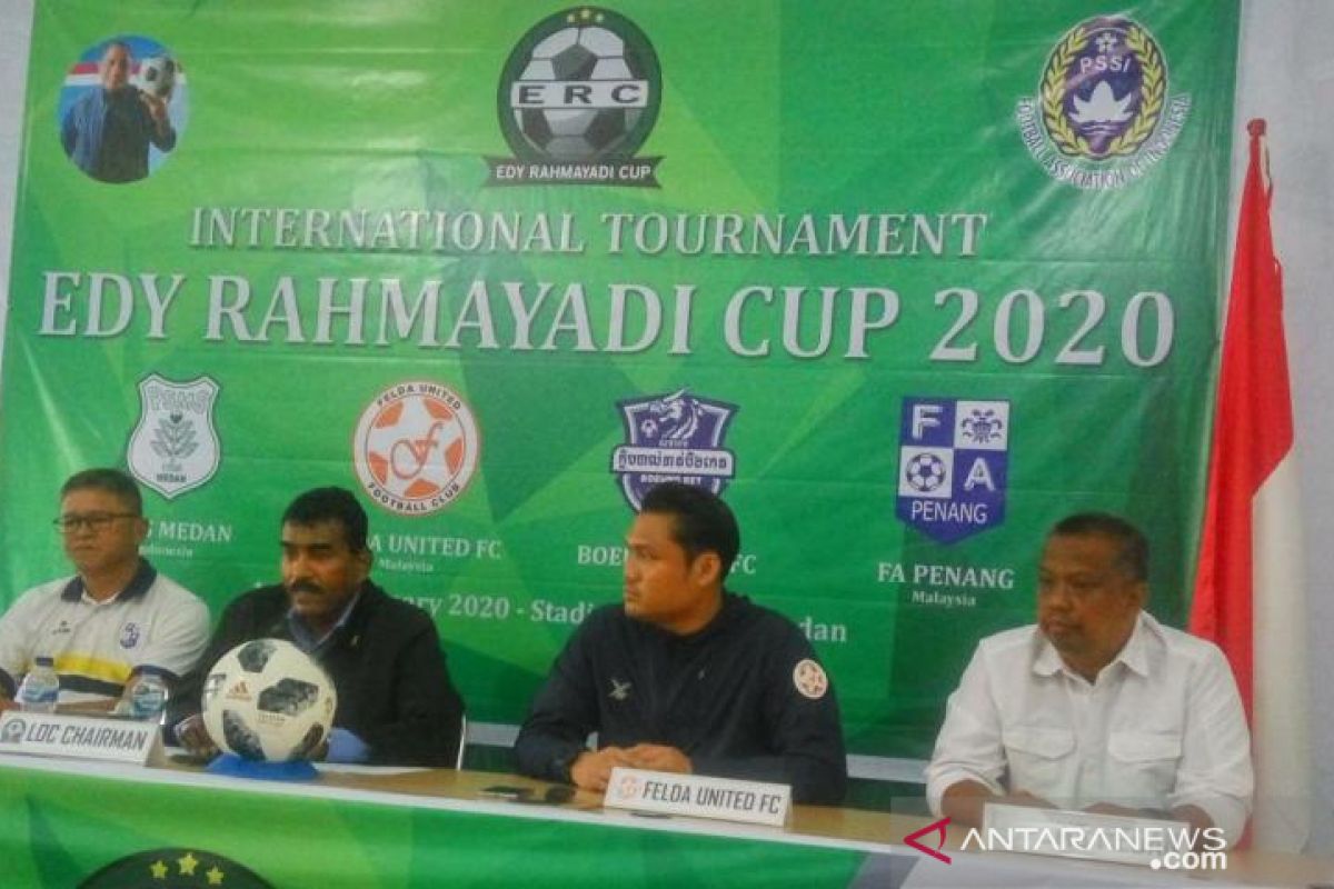 PSMS jajal  tiga tim asing di turnamen Edy Rahmayadi Cup 2020