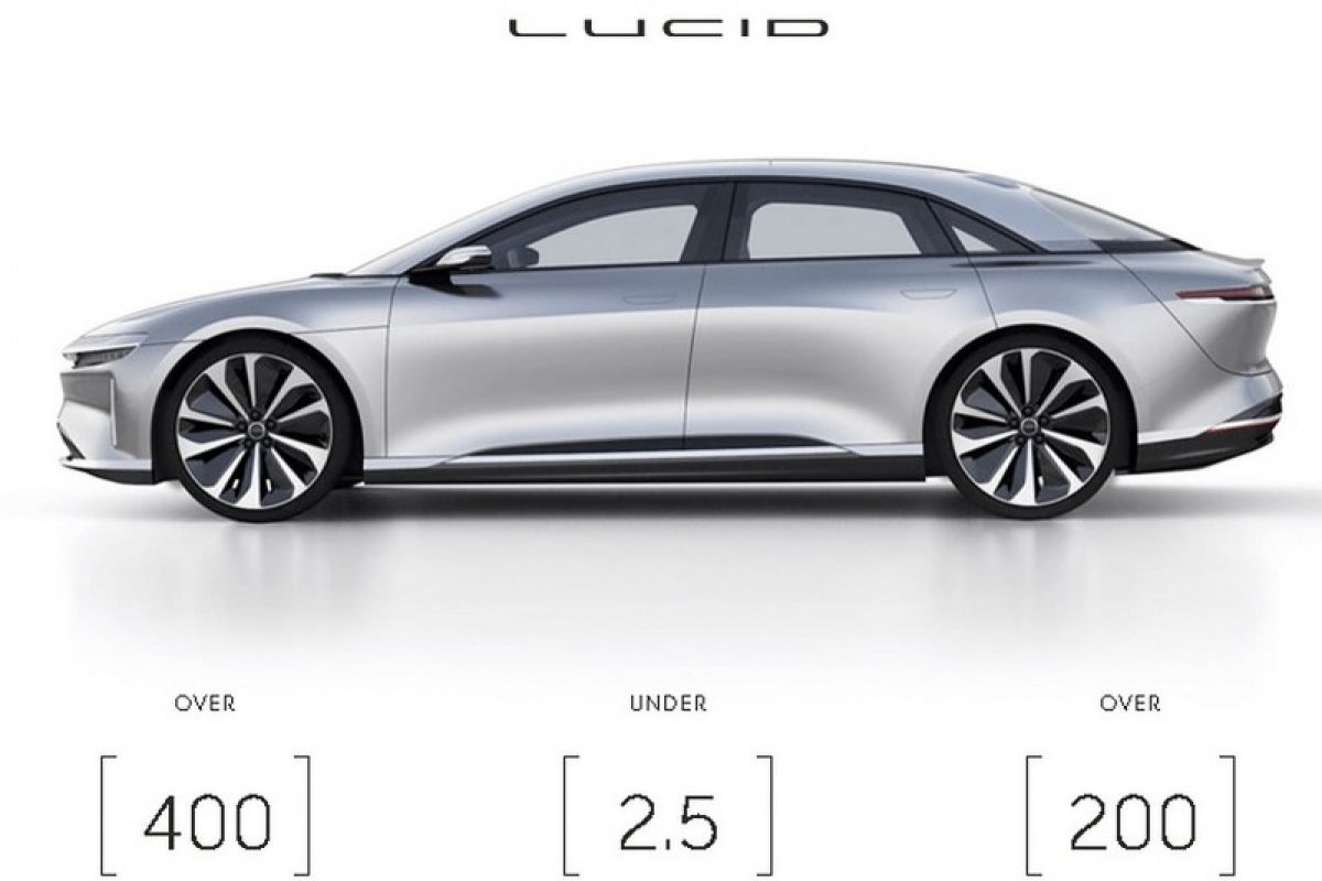 Satu lagi pesaing Tesla, Lucid Air bakal luncur tiga bulan lagi