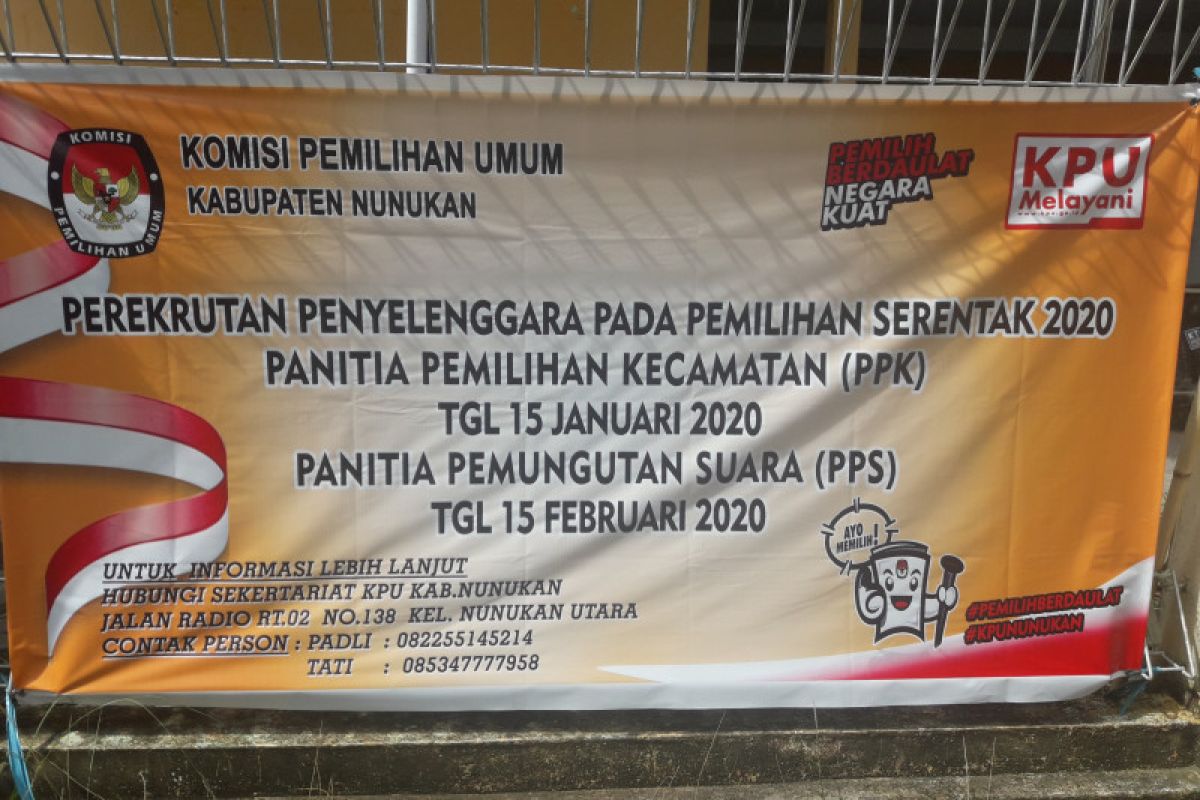 KPU Nunukan ajak masyarakat tanggapi calon anggota PPK