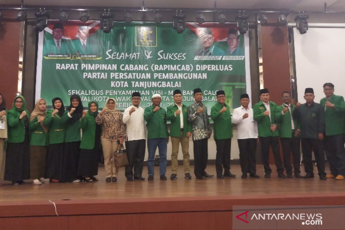 PPP Tanjungbalai gelar Rapimcab penyampaian visi-misi balon Wali Kota