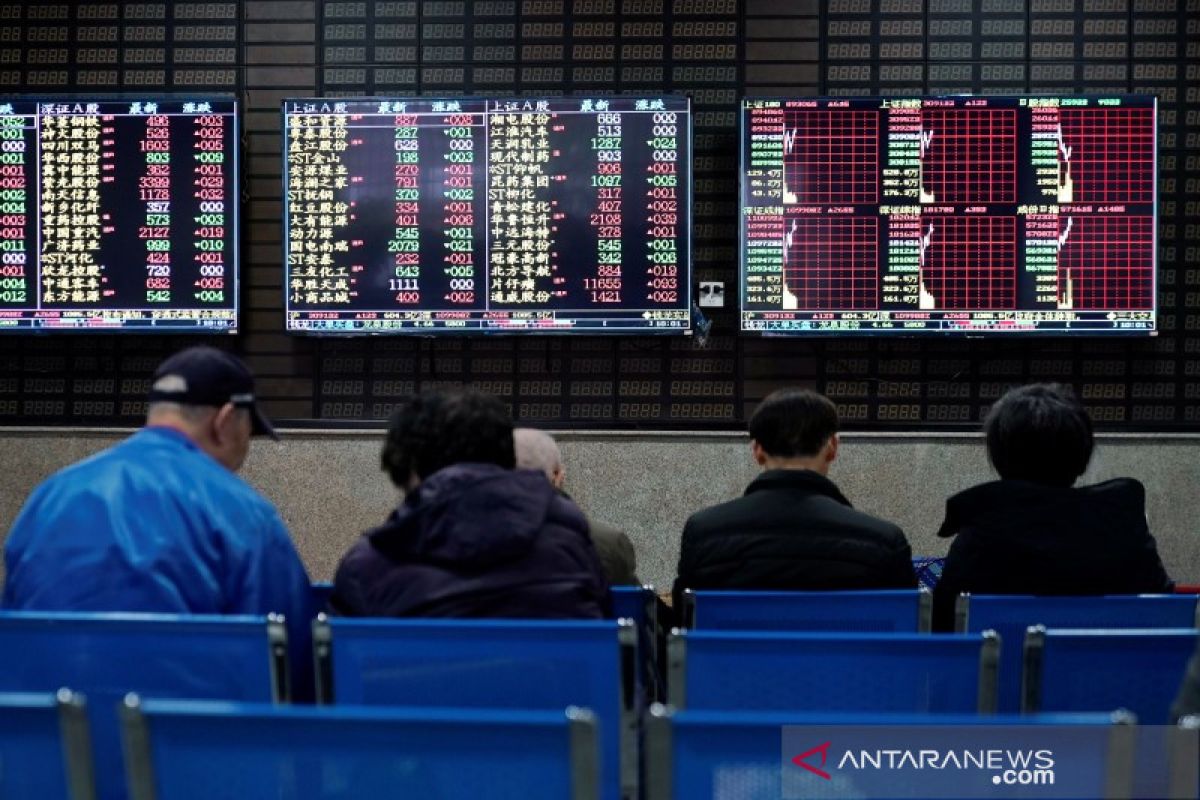 Saham China "rebound" berakhir lebih tinggi