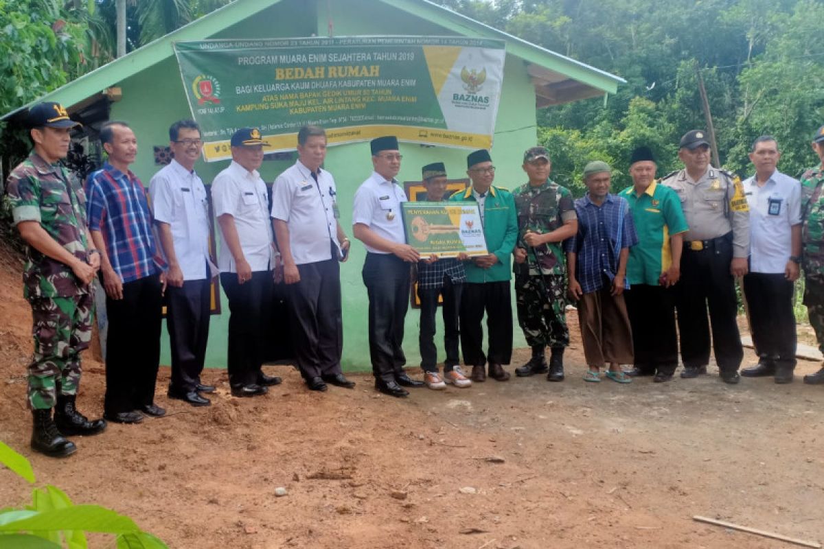 Korem Gapo bedah rumah  melalui dana zakat