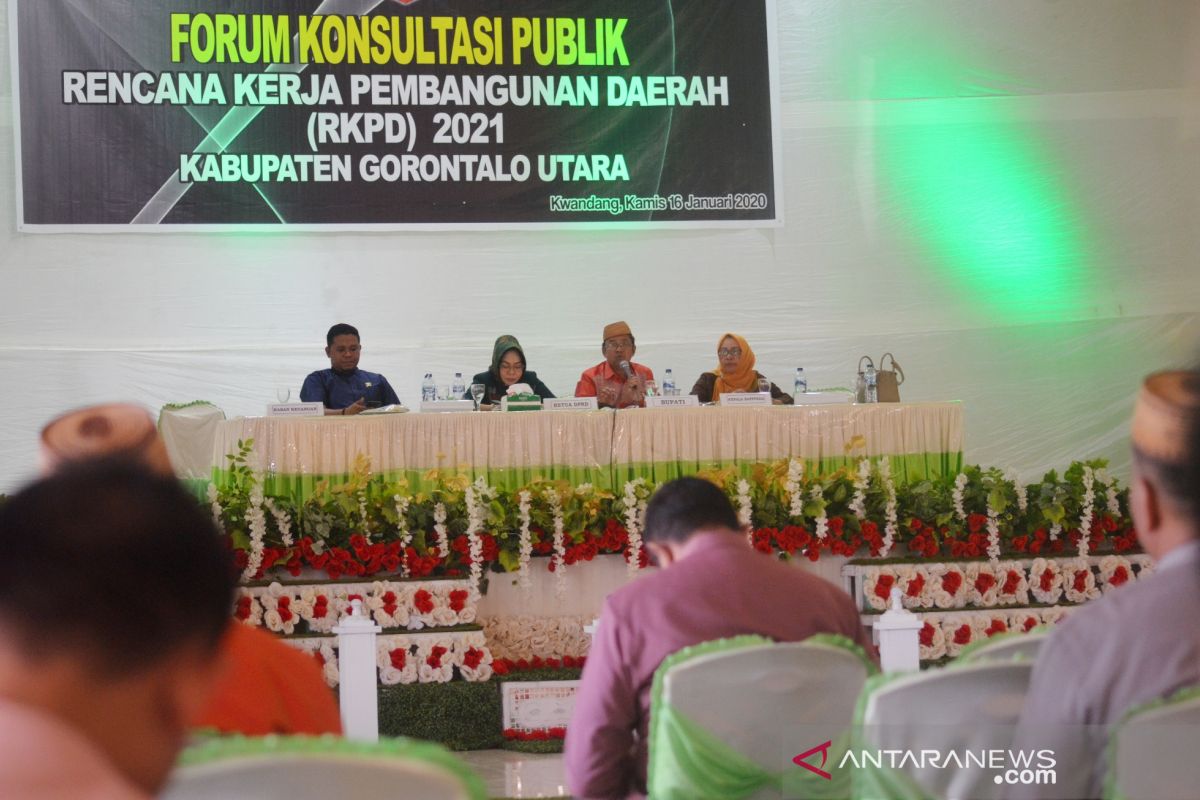 Pemkab Gorontalo Utara fokus bangun pariwisata dan infrastruktur pada 2021