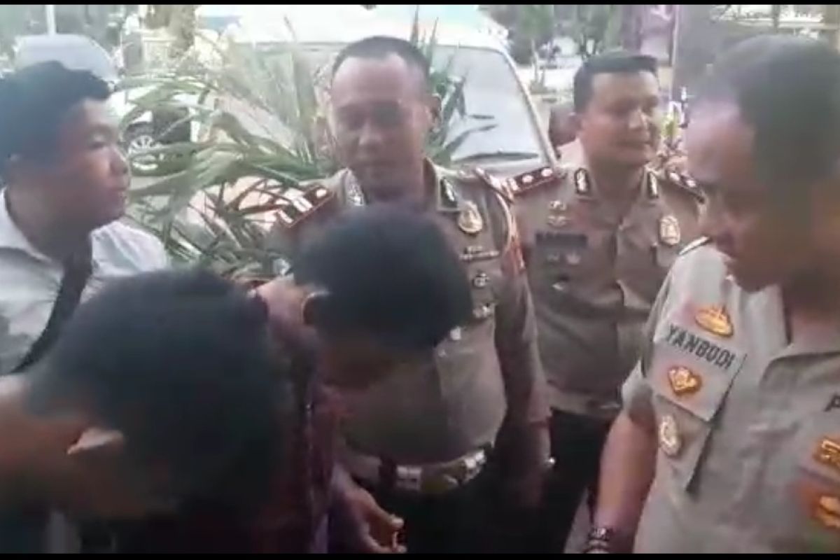Dua orang diduga pelaku curanmor dibekuk Polresta Lampung