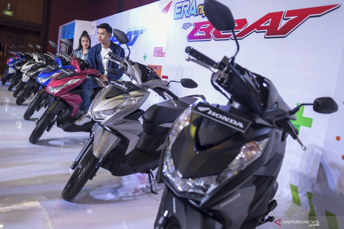 Penjualan sepeda motor Honda anjlok di tengah pandemi