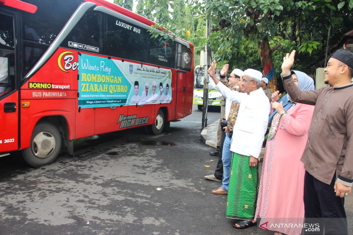 Bupati Banjar Khalilurrahman lepas peziara