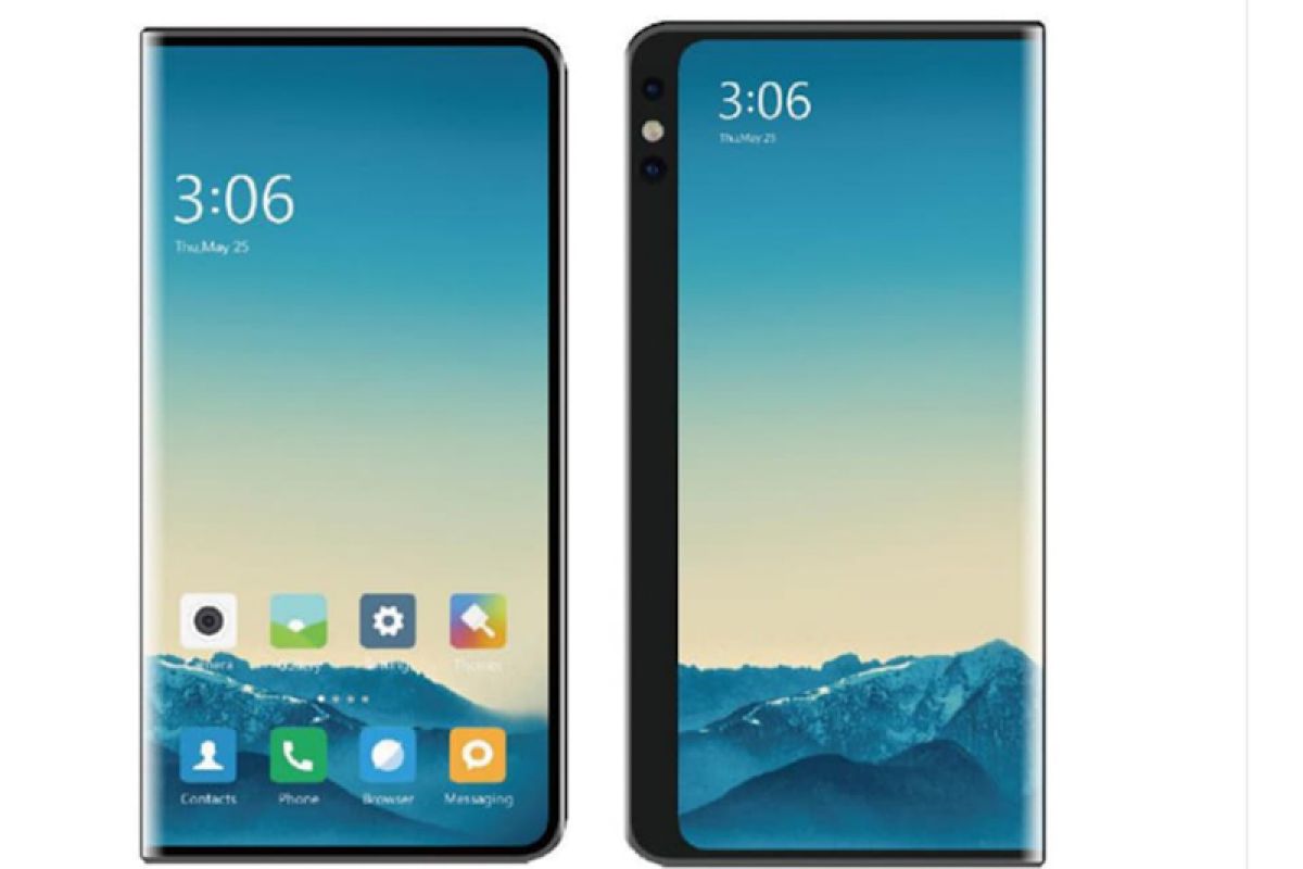 Desain layar ganda Xiaomi yang baru dipatenkan