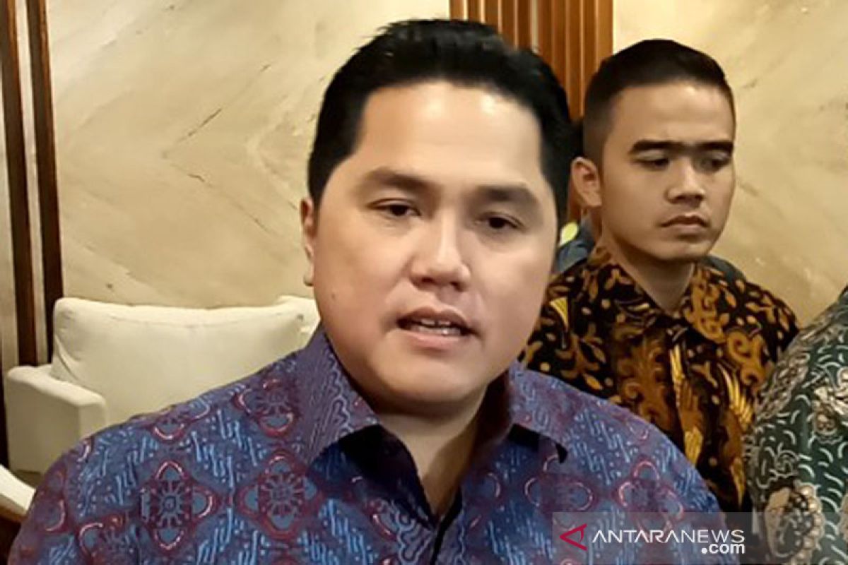 Erick Thohir sebut masalah Garuda yakni bisnis dan proteksi ketenagakerjaan