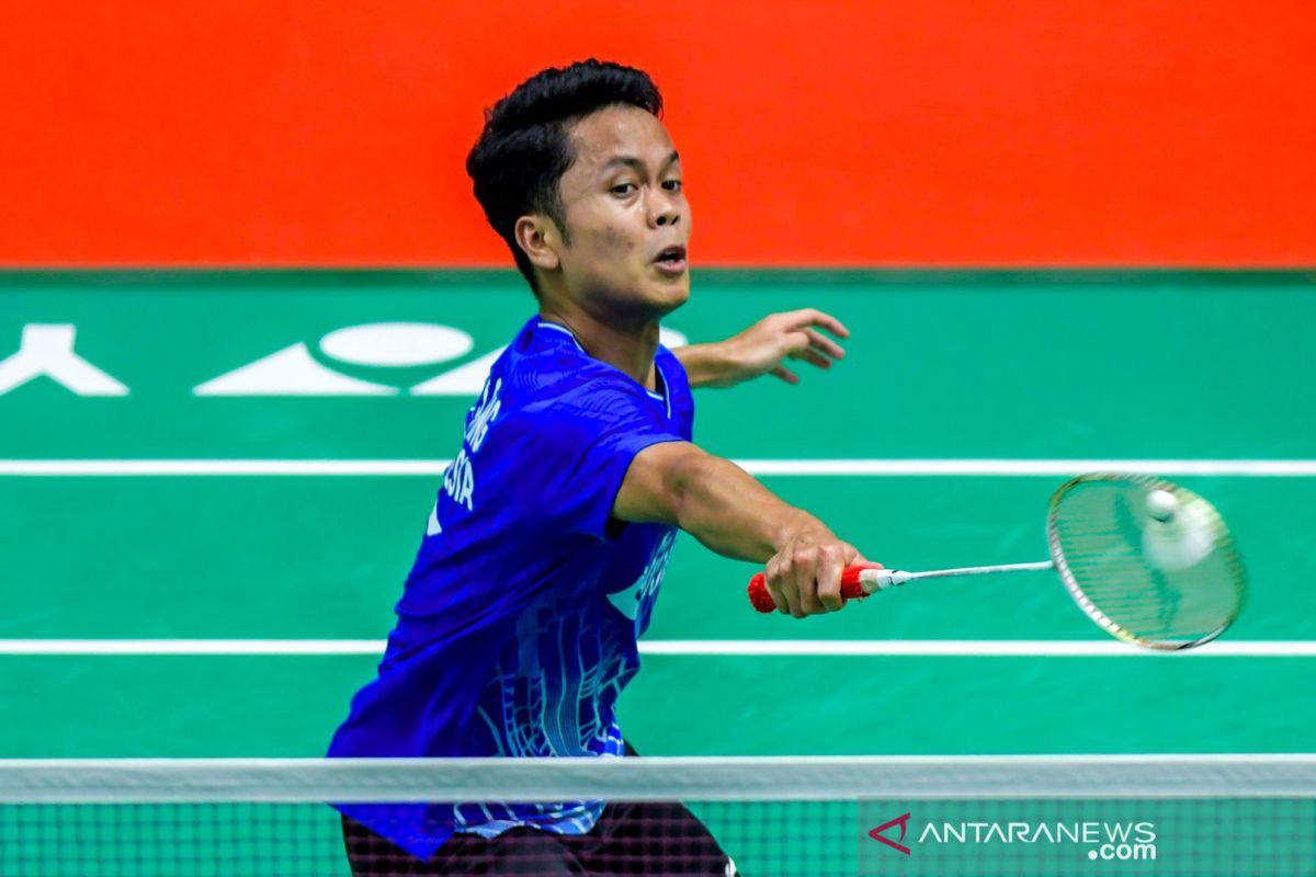 Ginting lolos ke babak dua Indonesia Masters 2020