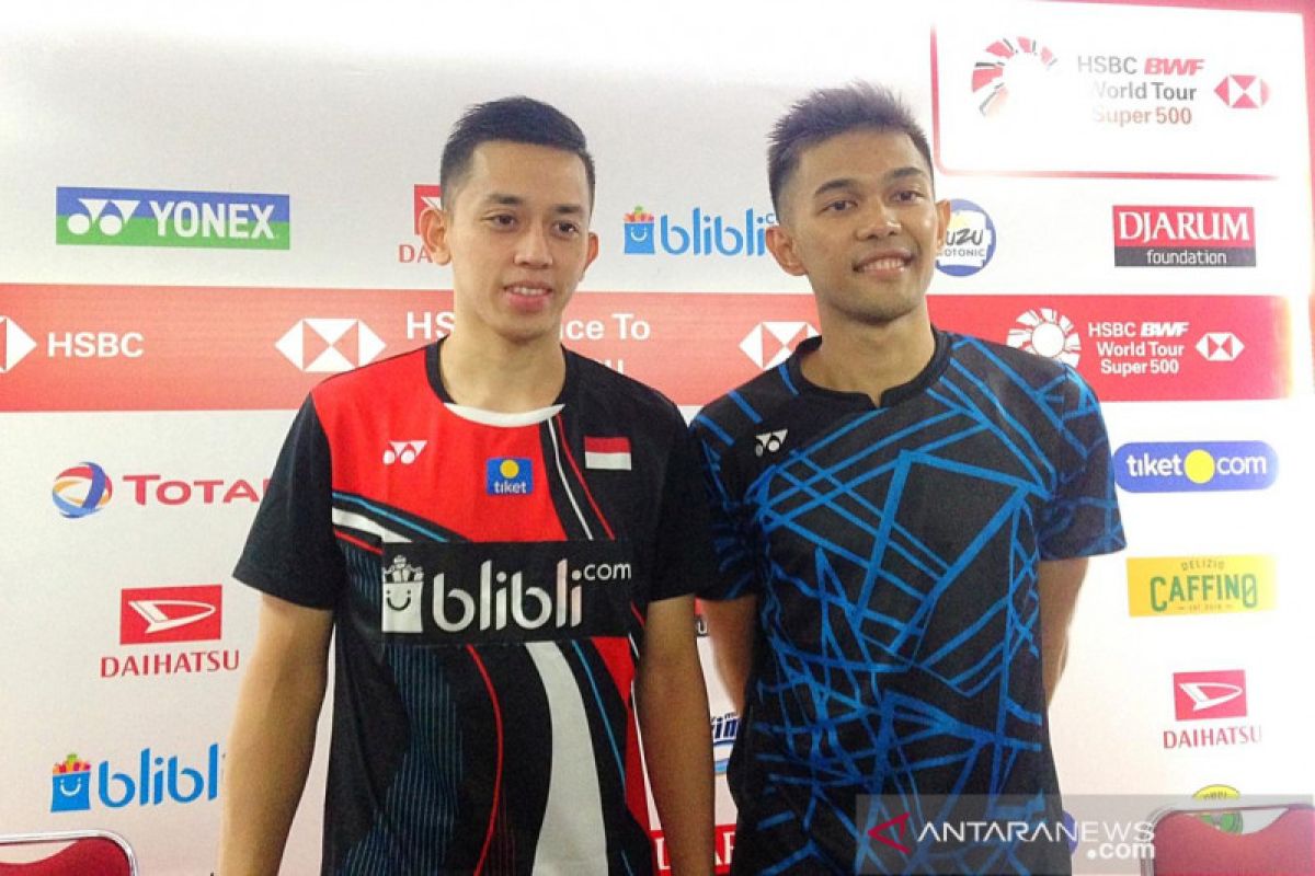 Indonesia Masters - Fajar/Rian akan cari solusi hadapi Astrup/Rasmussen di perempat final