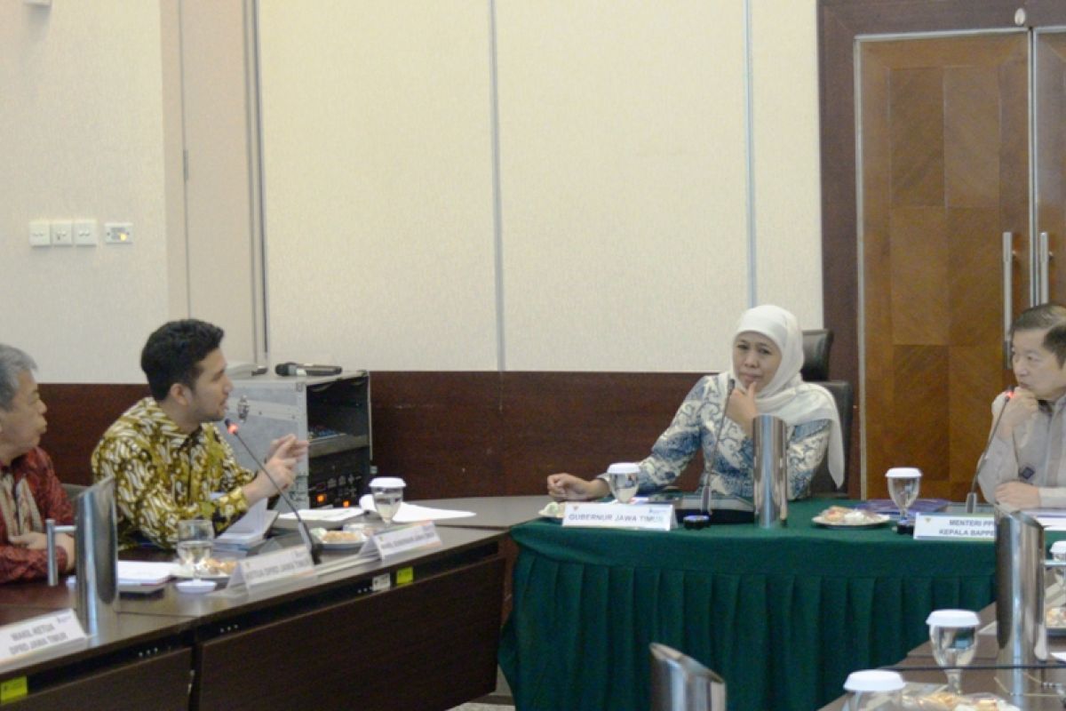 Khofifah di Jakarta temui 3 menteri, ini yang dibahas