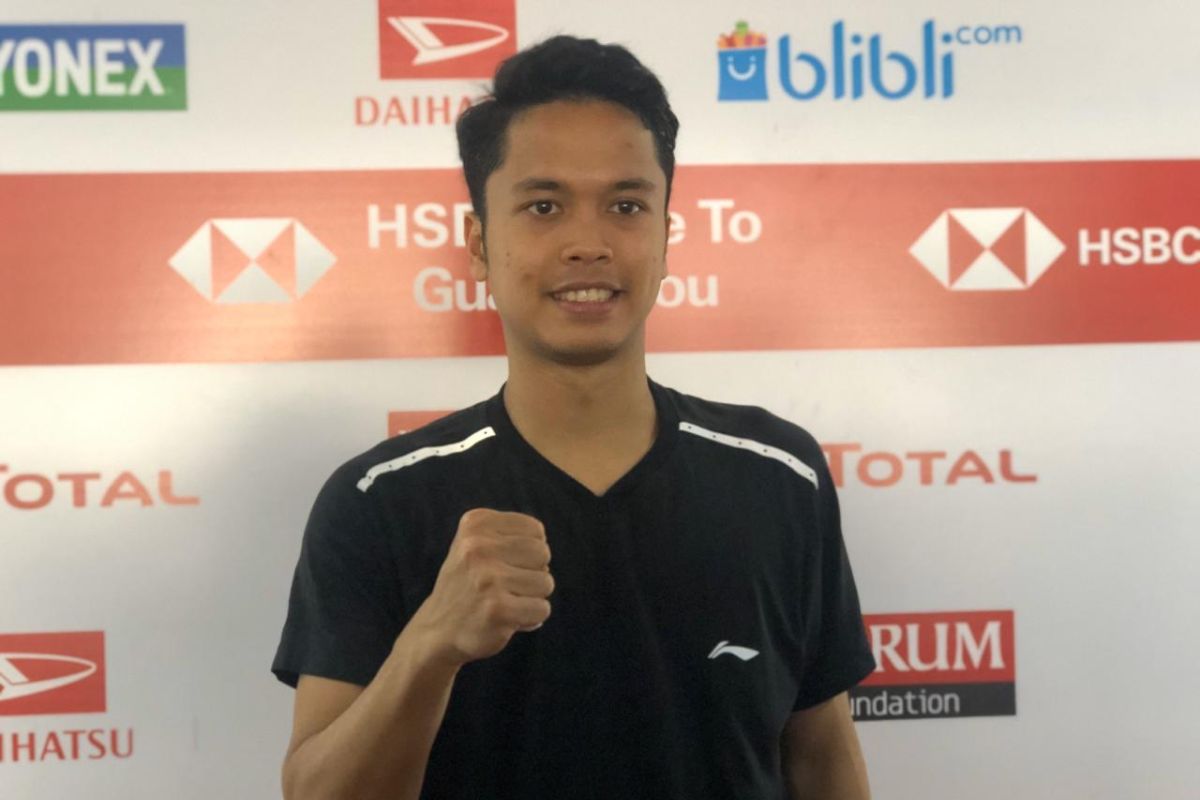 Indonesia Masters, Anthony ke semifinal Indonesia Masters setelah balas kalahkan Huang