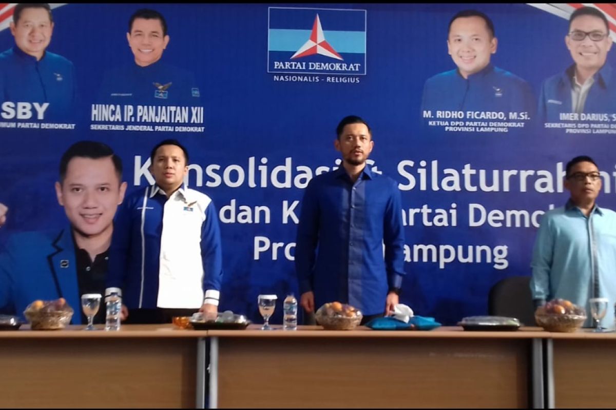 Partai Demokrat yakin raih sukses pada pilkada serentak di Lampung