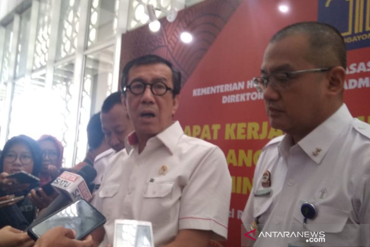 Yasonna klarifikasi kehadirannya di Konpres PDIP soal OTT KPK