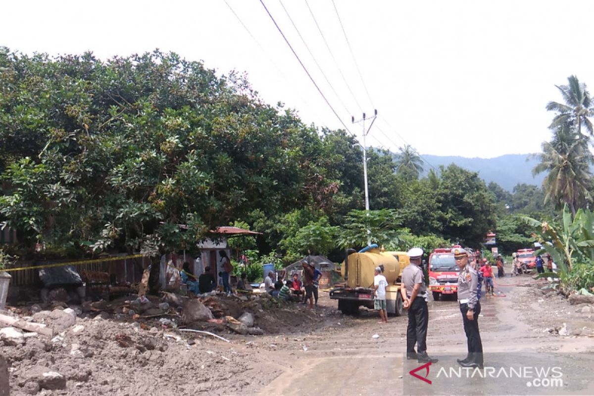 Pasca-banjir dan longsor Malalo, BPBD fokus pulihkan sarana transportasi