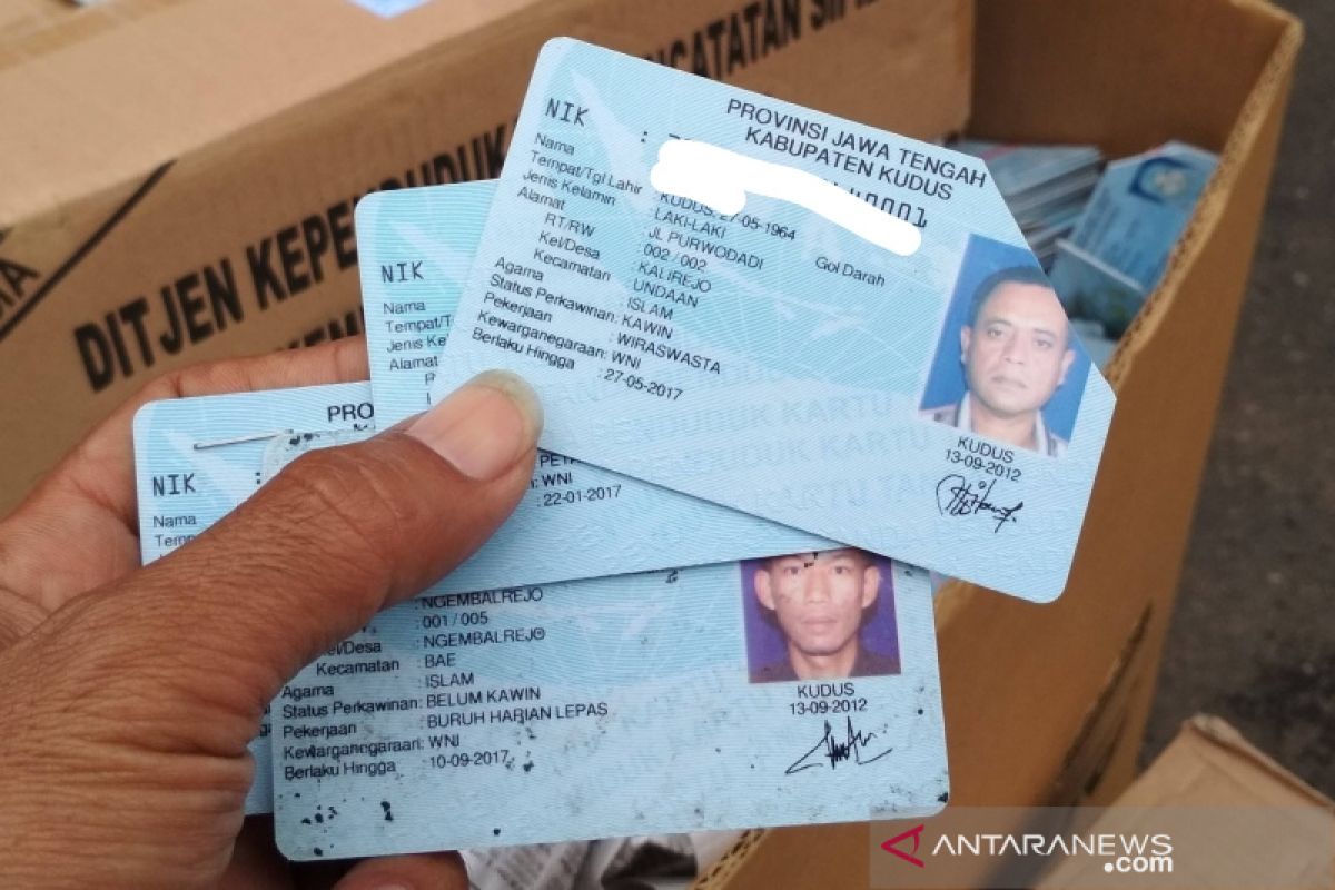 Blangko KTP-el tersedia 10.000 keping, Kudus kembali buka layanan