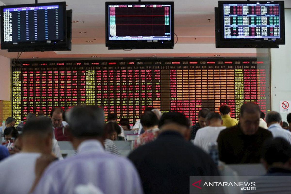 Saham China dibuka merosot, lanjutkan kerugian sehari sebelumnya