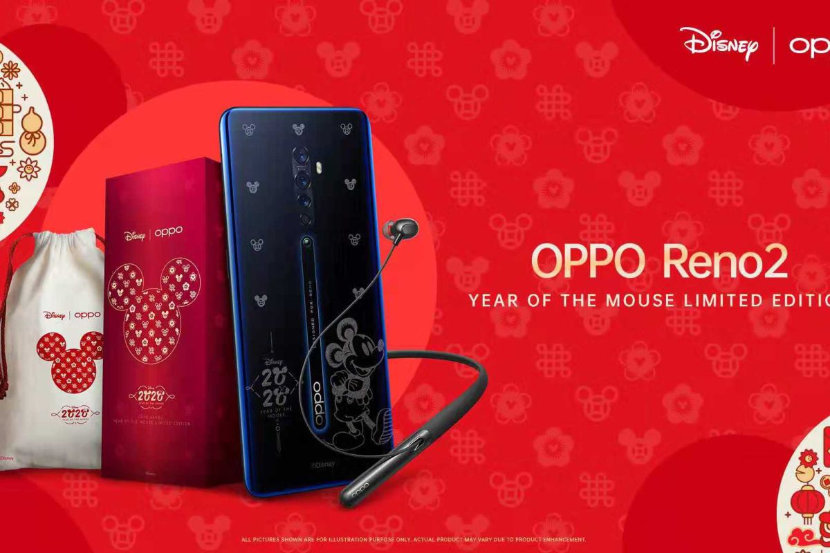 Edisi terbatas kolaborasi OPPO Reno2 dan Disney, ada apa saja?