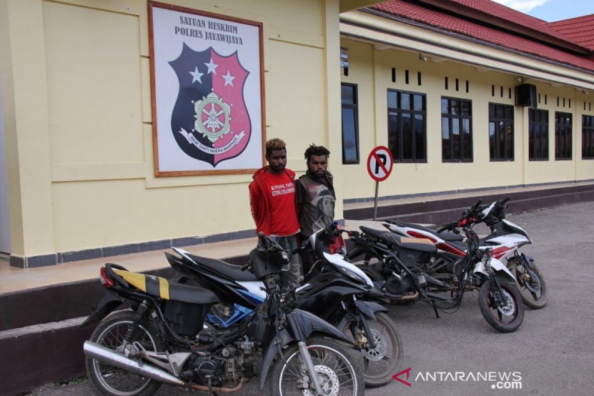 Polisi Jayawijaya tangkap satu penadah motor curian