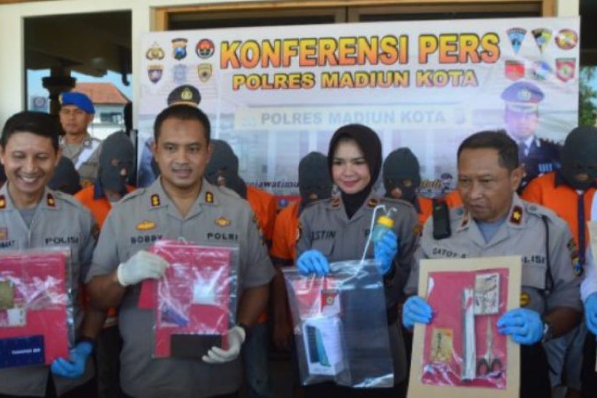 Polres Madiun Kota ungkap 22 kasus kriminal