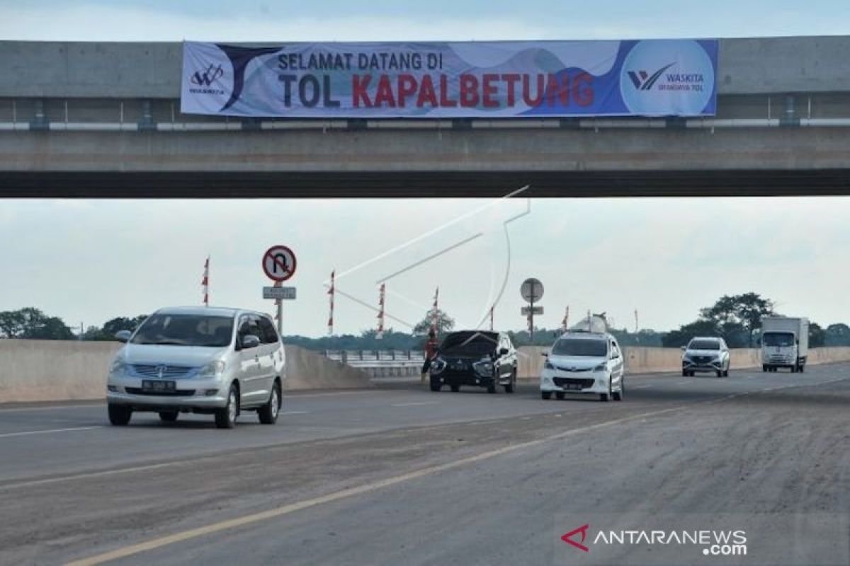 Ruas jalan tol Palembang-Bakauheni sepenuhnya operasional mulai Februari 2020